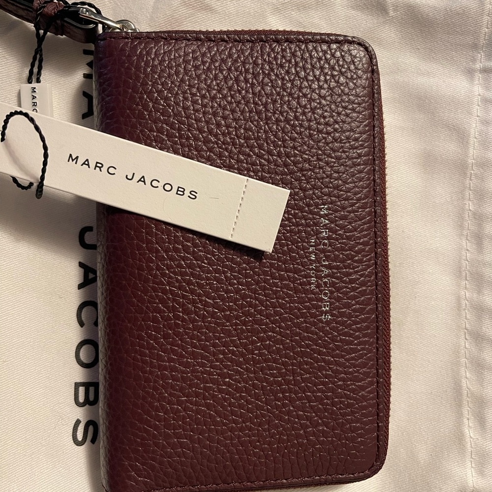 Wristlet Wallet from Marc Jacobs. 100% goat leather